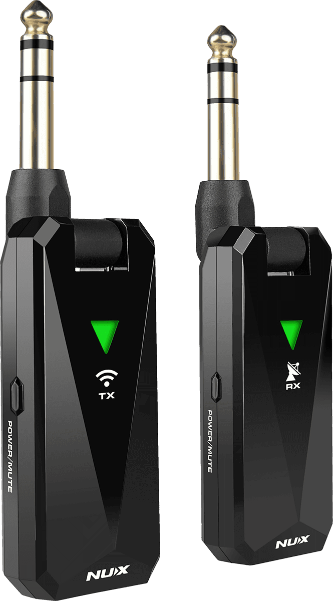 Nux B5RC Sistema Sem Fios para Guitarra 2,4 GHz Sincronização Automática