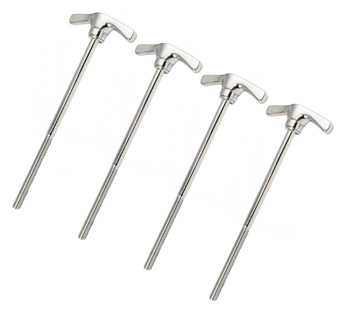 TRT3-115 - 115MM T-STYLE BASS DRUM TENSION ROD  - 7/32" THREAD (X4)