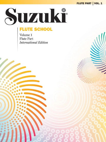 SUZUKI FLUTE SCHOOL - FLUTE PART - VOL.1