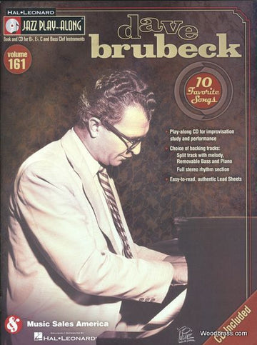 Jazz Play Along Vol.161 - Dave Brubeck - Sib Eb C Instrumentos. CD