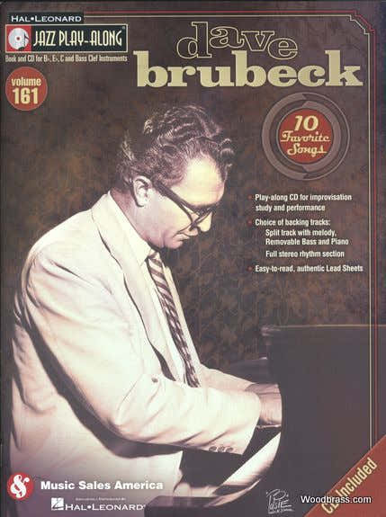 Jazz Play Along Vol.161 - Dave Brubeck - Bb Eb C Inst. Cd