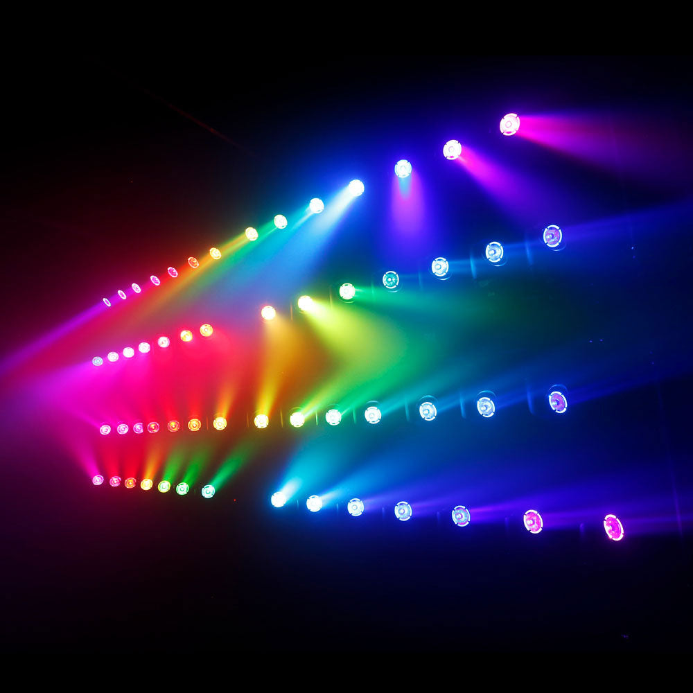 MOVO BEAM 100 - SLOTLIGHT ROTATIVO ILIMITADO COM COROA DE LED