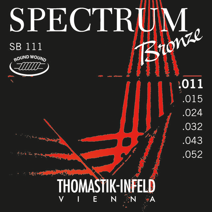 SPECTRUM BRONZE SERIES ACOUSTIC GUITAR STRINGS NICKEL FREE SET