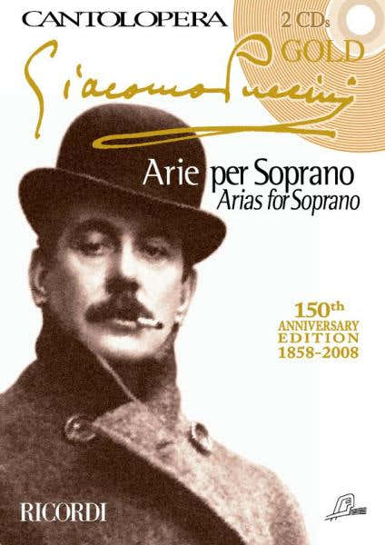 PUCCINI G. - CANTOLOPERA: PUCCINI GOLD + 2 CD - CHANT ET PIANO