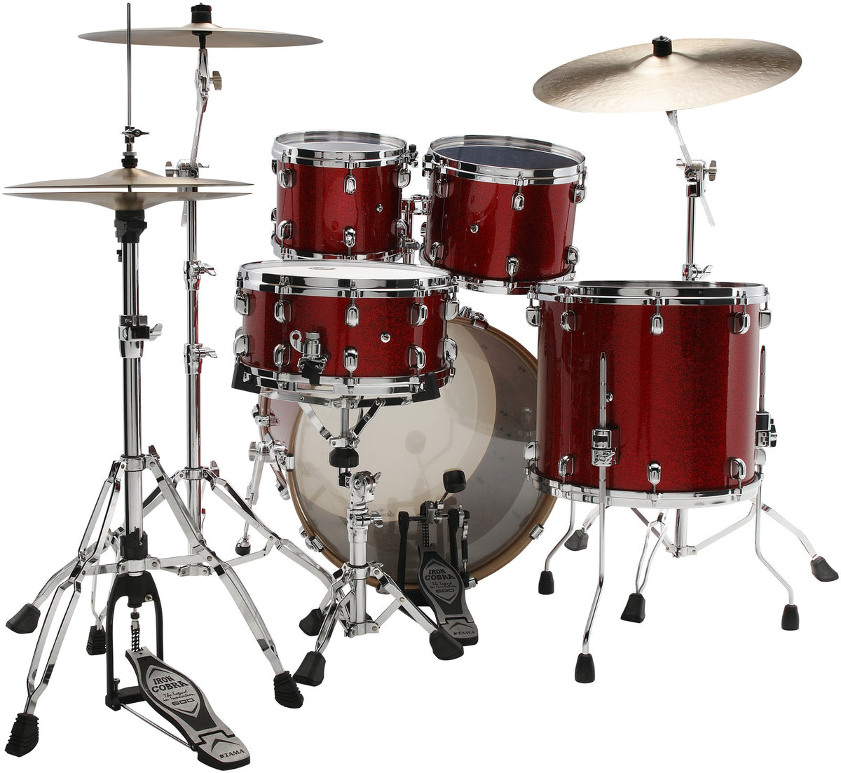 WBR42S-GRS - Starclassic Walnut/Birch Stage 22" Vermelho granada brilhante