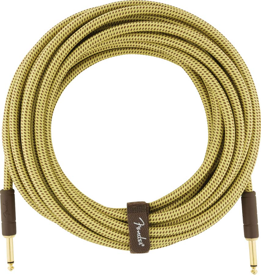DELUXE INSTRUMENT CABLE STRAIGHT/STRAIGHT 25' TWEED