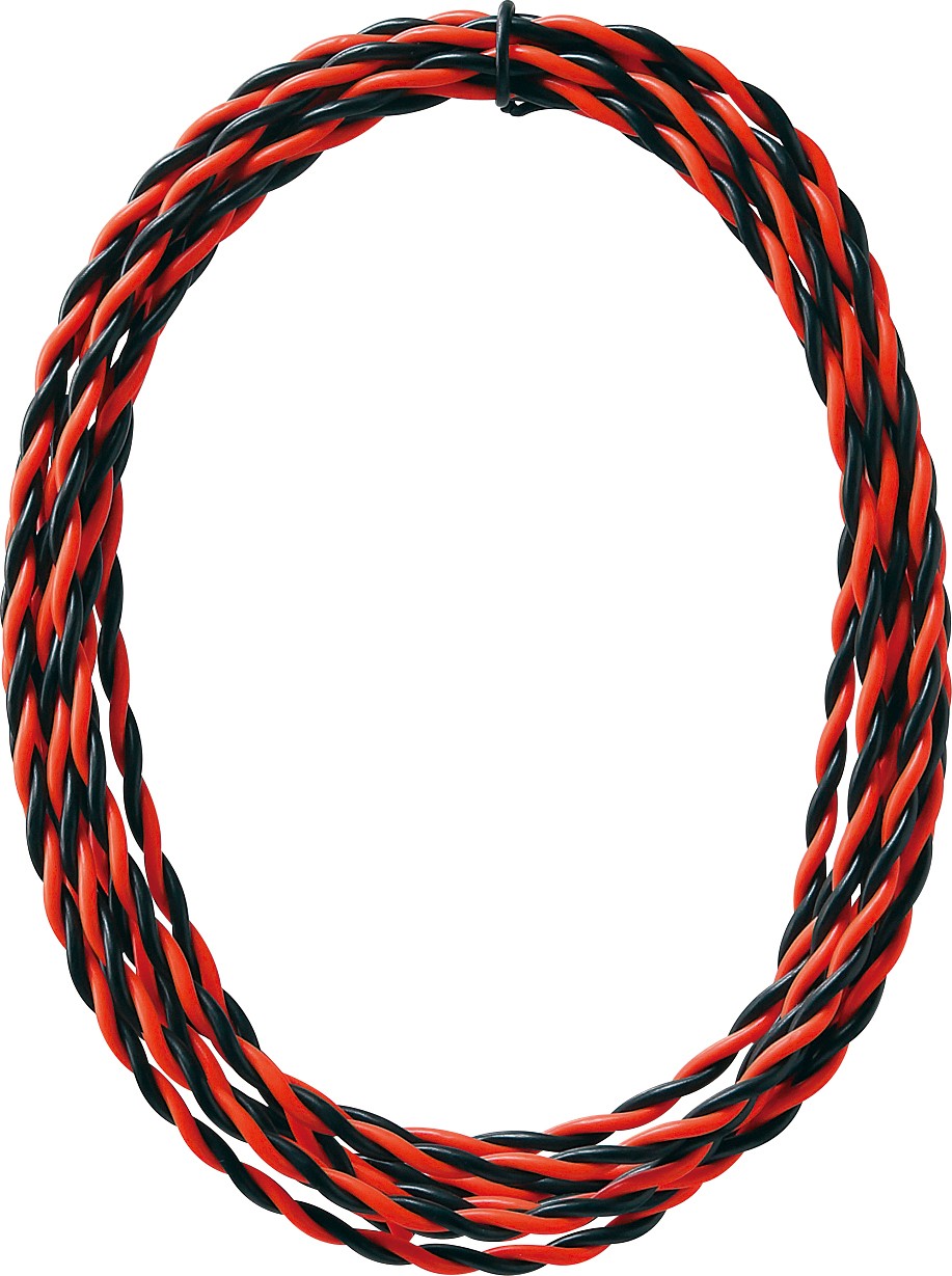 Twisted-Pair DC Cable (Cable Only, Plugs Not Included)