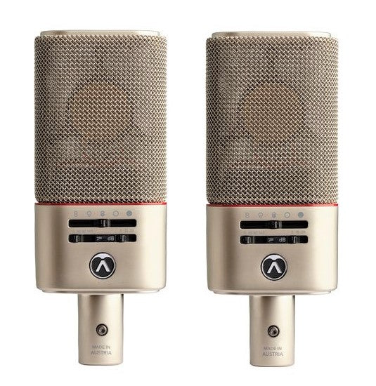 Austrian Audio OC818 Prateado Conjunto duplo Go
