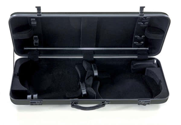 Estojo Duplo Idea 3.2 Preto (Pega Lateral) - Violino/Viola
