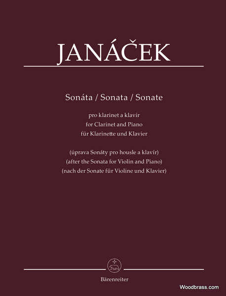 Janacek L. - Sonata For Clarinet & Piano
