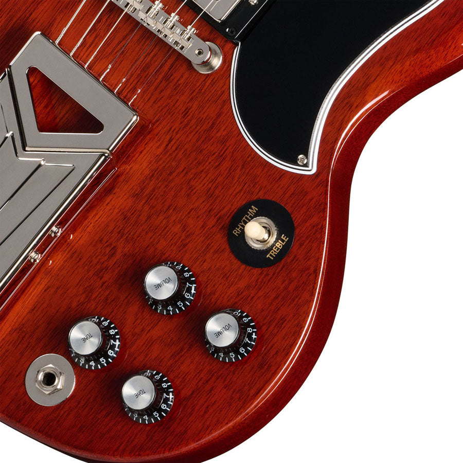 SG Standard Signature Jake Kiszka Cereja Vintage Desbotada Moderno