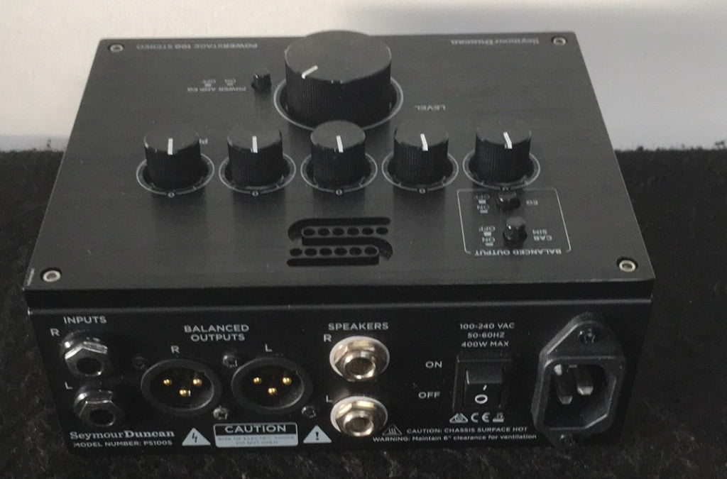 PowerStage 100 Estéreo Preto - Stock B