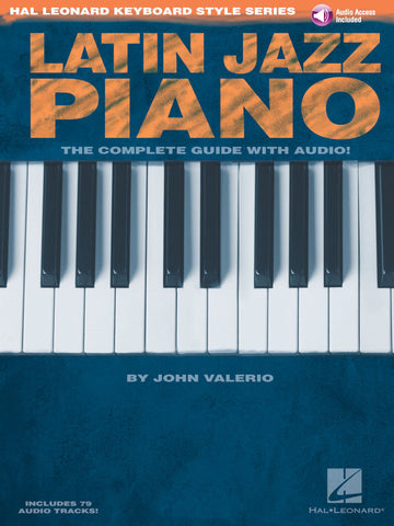 HAL LEONARD KEYBOARD STYLE LATIN JAZZ PIANO + AUDIO TRACKS - PIANO SOLO