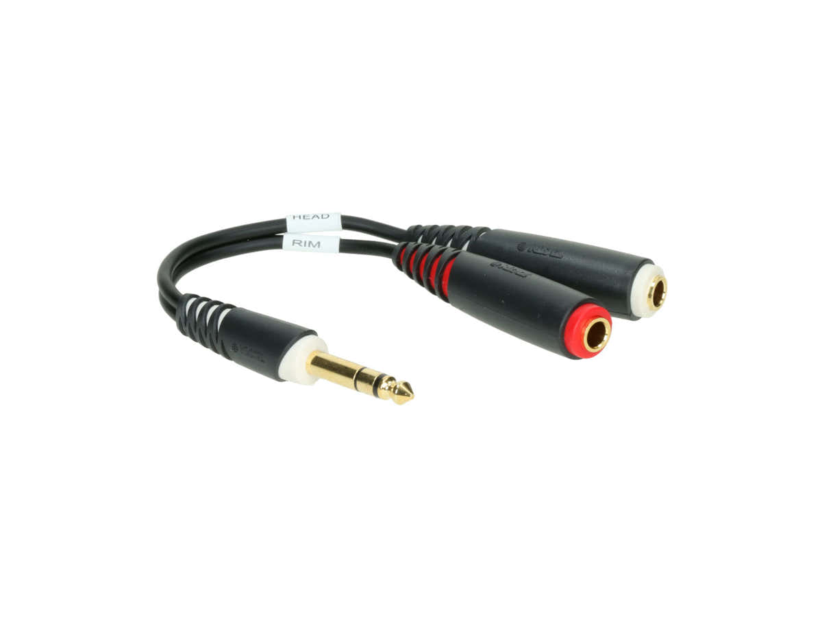 Cabo-Y preto 0,2m E-Drum Split ROLAND TD Series
