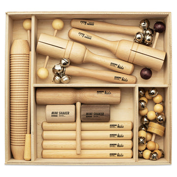 KIDS PERCUSSION SET - 13 INSTRUMENTS - 3+