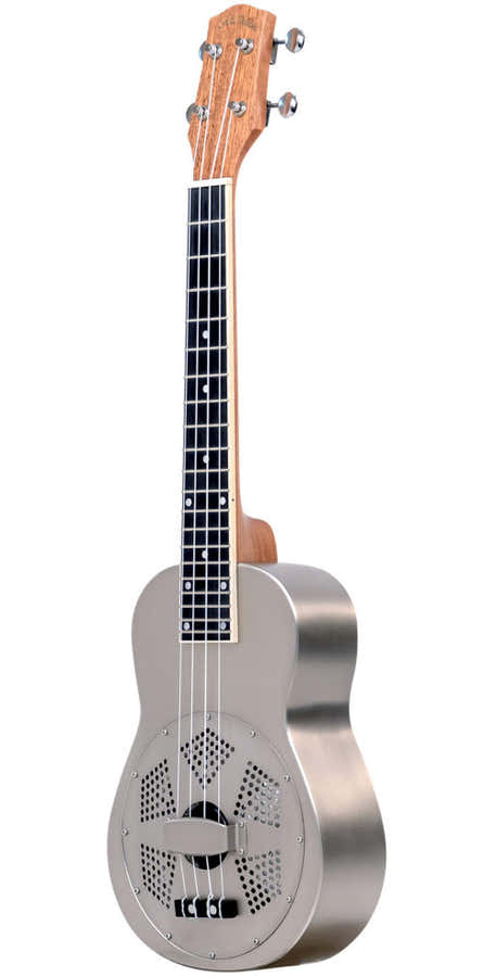 Ukulele Tenor Com Ressonador Canhoto