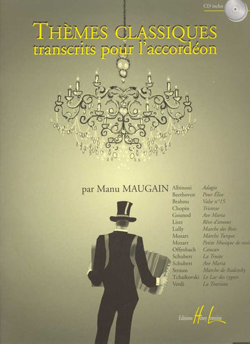 Maugain - Temas clássicos Vol.1 + CD - Acordeão