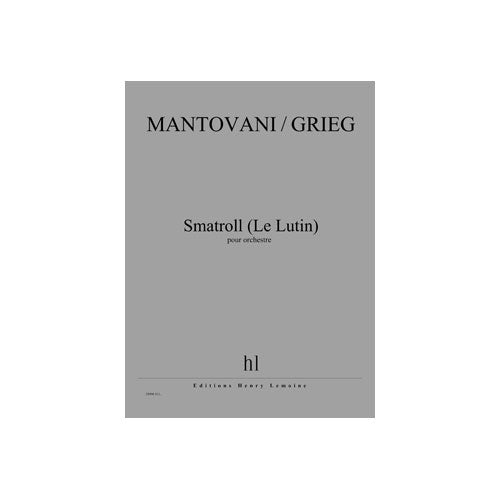 Jobert Mantovani - Smatroll (le Lutin) - Orchestre
