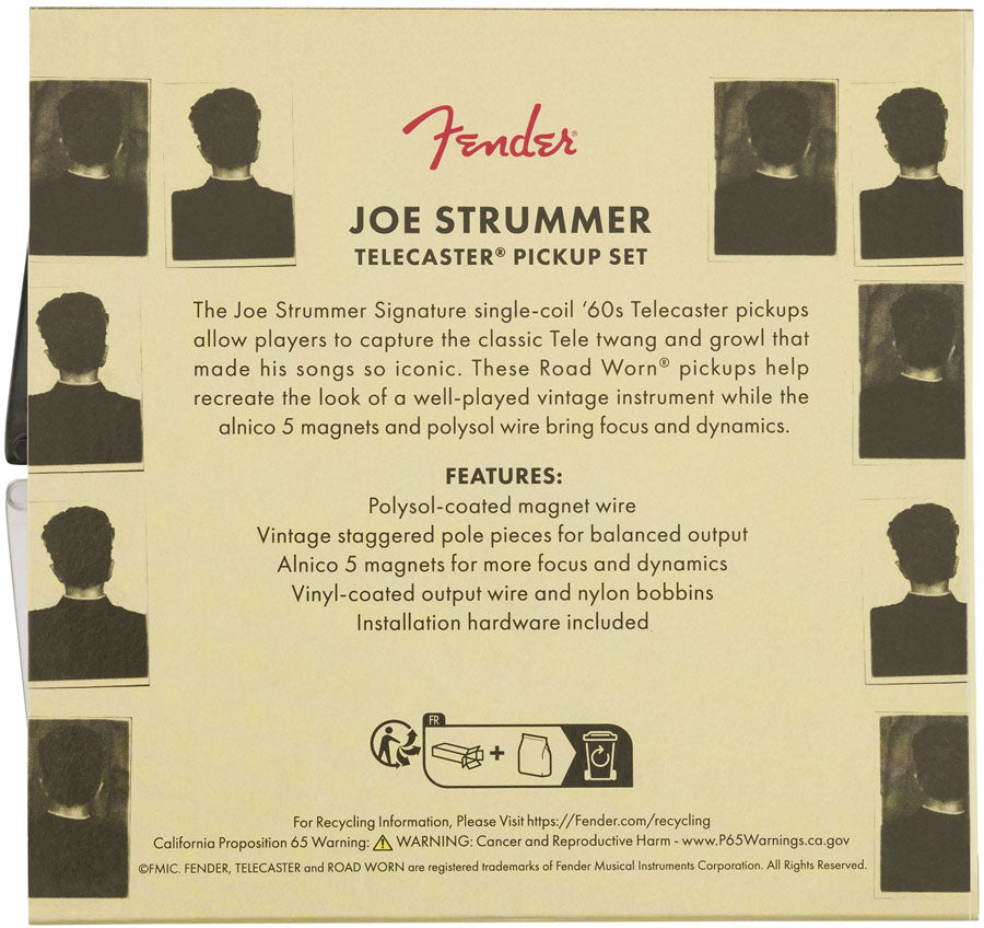 Joe Strummer Signature Telecaster conjunto de pickups