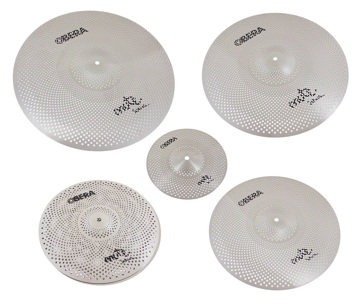 MUTE 5X SILENT CYMBALS SET - 14" 16" 18" 20" 10"