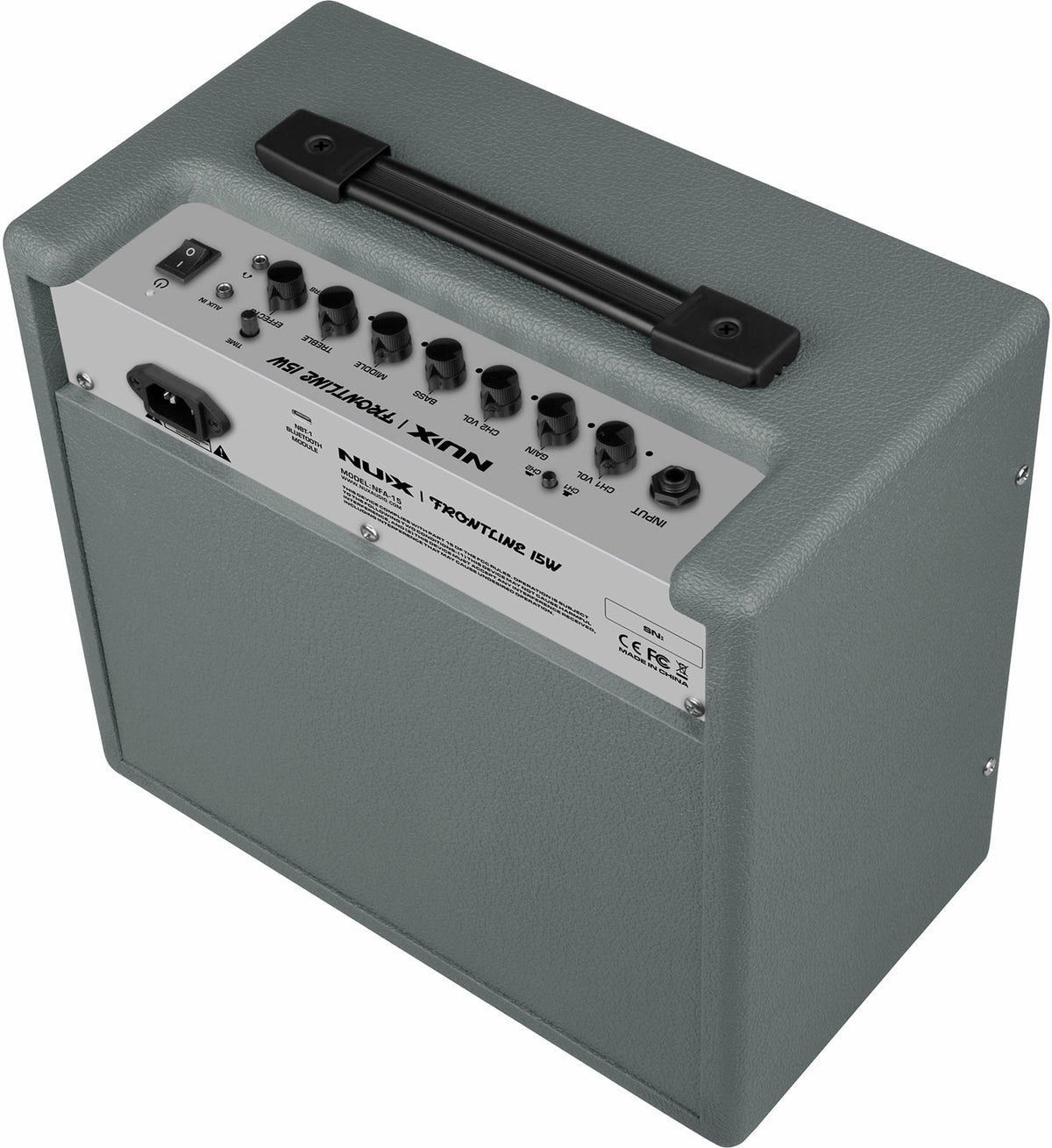 Frontline amplificador analógico híbrido de 15 W - bluetooth