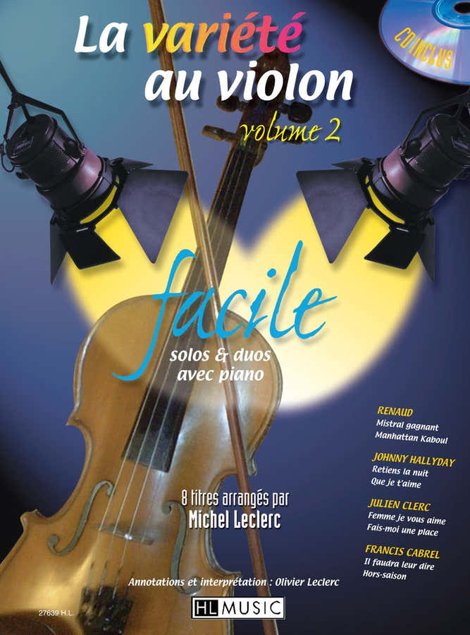 Lc - La Variete Au Violon Vol.2 + Cd - Violon Piano