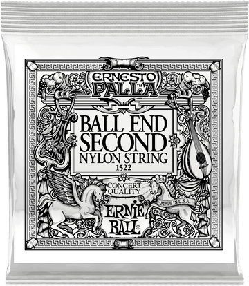 BLACK 2ND ERNESTO PALLA NYLON BALL END CLASSICAL GUITAR STRINGS