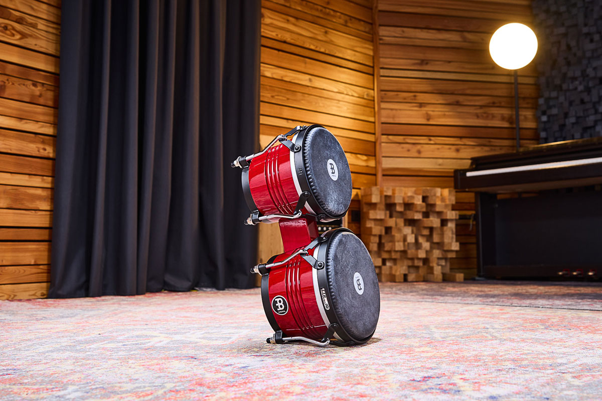 Marathon Traditional Bongo 6 3/4" Macho & 8" Hembra - Wine Red