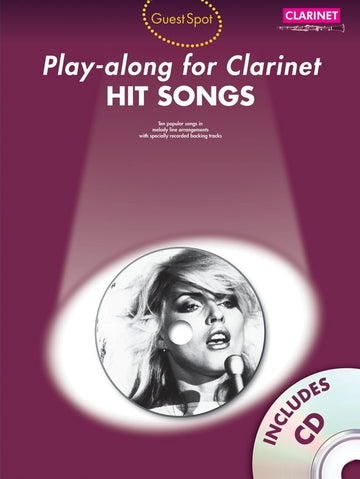GUEST SPOT HIT SONGS CLARINET + CD - CLARINET