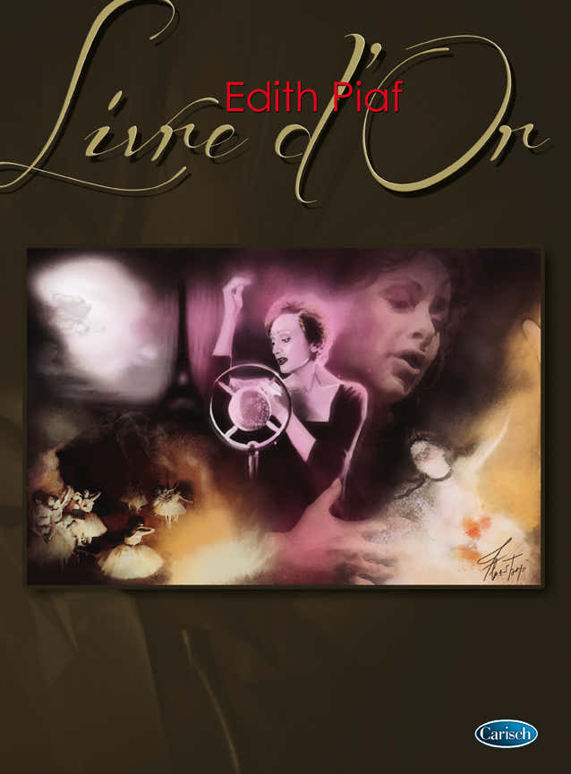 Piaf Edith - Livre D'Or - Piano Ch