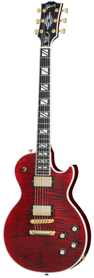 Les Paul Supreme Vermelho vinho Moderno