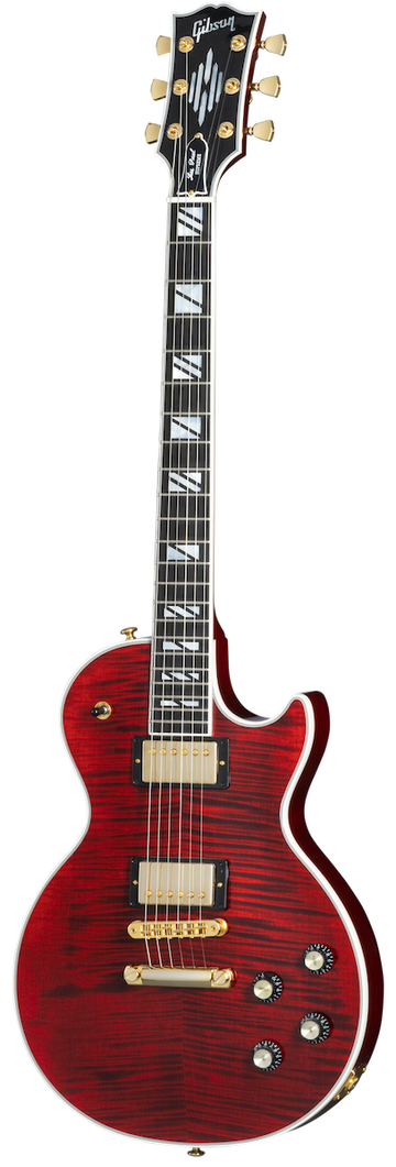 Les Paul Supreme Vermelho vinho Moderno