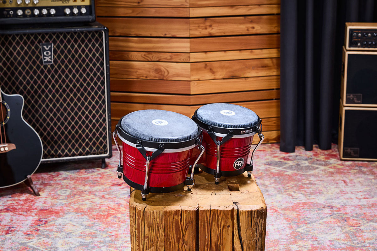 Marathon Traditional Bongo 6 3/4" Macho & 8" Hembra - Wine Red