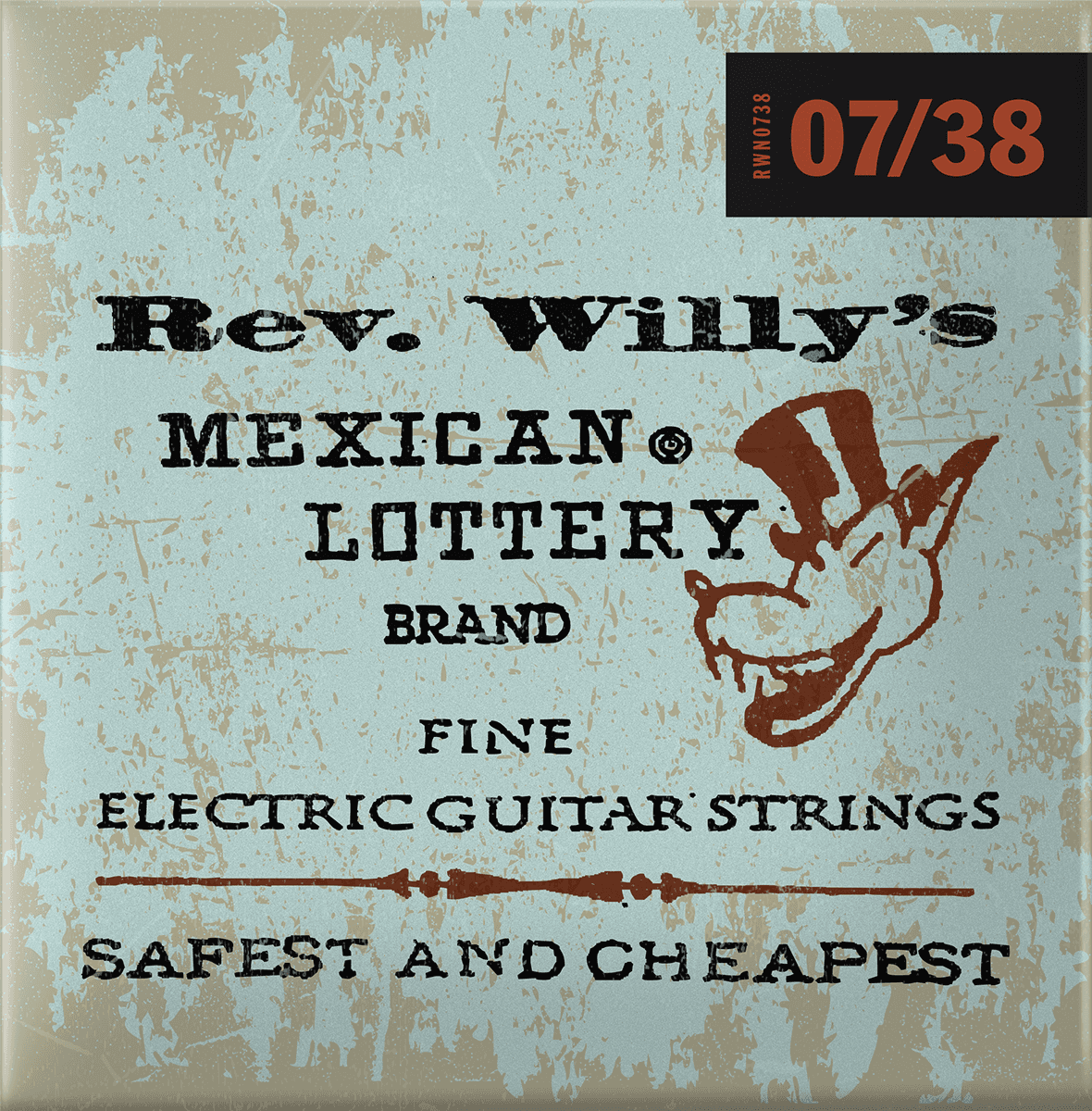 ELECTRIC CORDS SIGNATURE REV. WILLY'S LOTTERY SUPER FINE !7-9-11-20-20W-30-38
