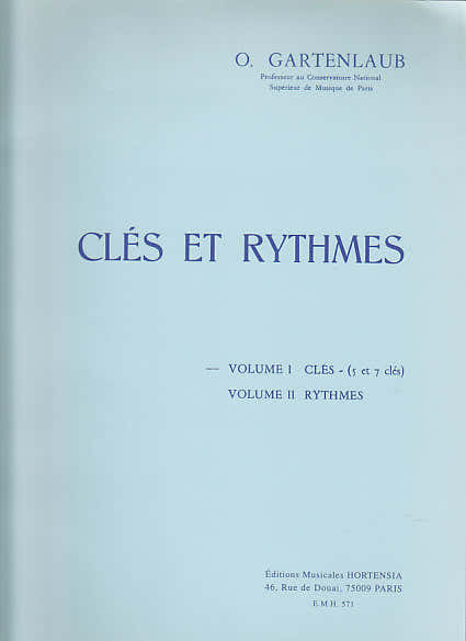 GARTENLAUB ODETTE – Claves e ritmos Vol. 1: 5 e 7 claves