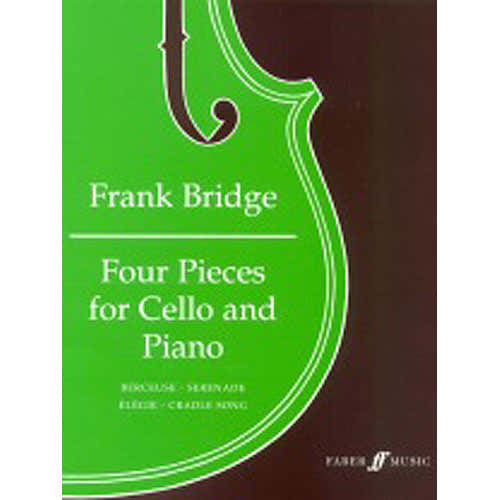Bridge Frank - Four Pieces - Cello And Piano