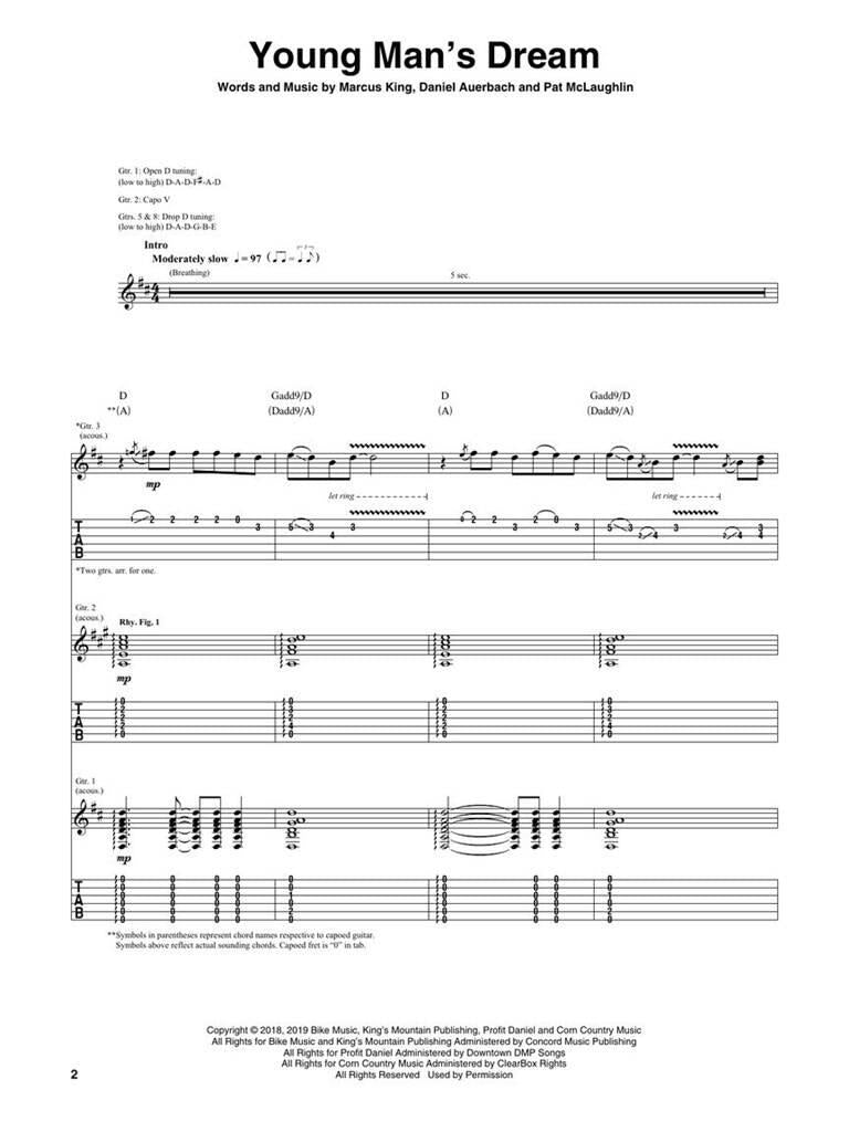 Marcus King - El Dorado - Guitar Tab