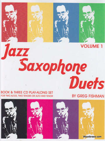 FISHMAN G. - JAZZ SAXOPHONE DUETS V.1 + 3 CD 'S
