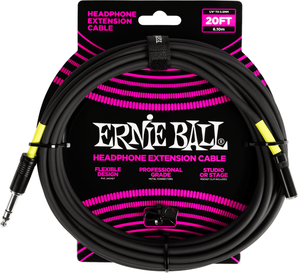 Effects Extensão Estéreo Jack Para Mini-Jack 6M Preta