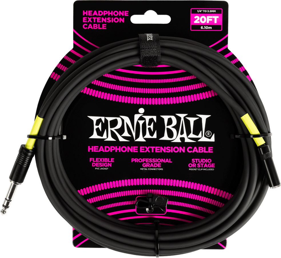 Effects Extensão Estéreo Jack Para Mini-Jack 6M Preta