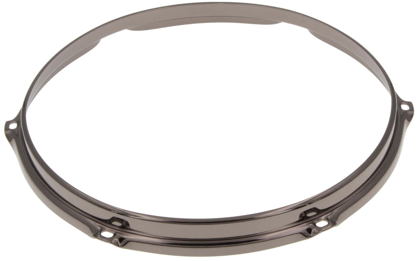 HS23-10-6BK - 10" 6 Holes Black 2.3mm S-Style Triple Flange Drum Hoop