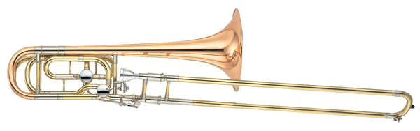 Yamaha YBL822G Custom Xeno Sib/Fa/Mib & Sib/Fa/Re Envernizado
