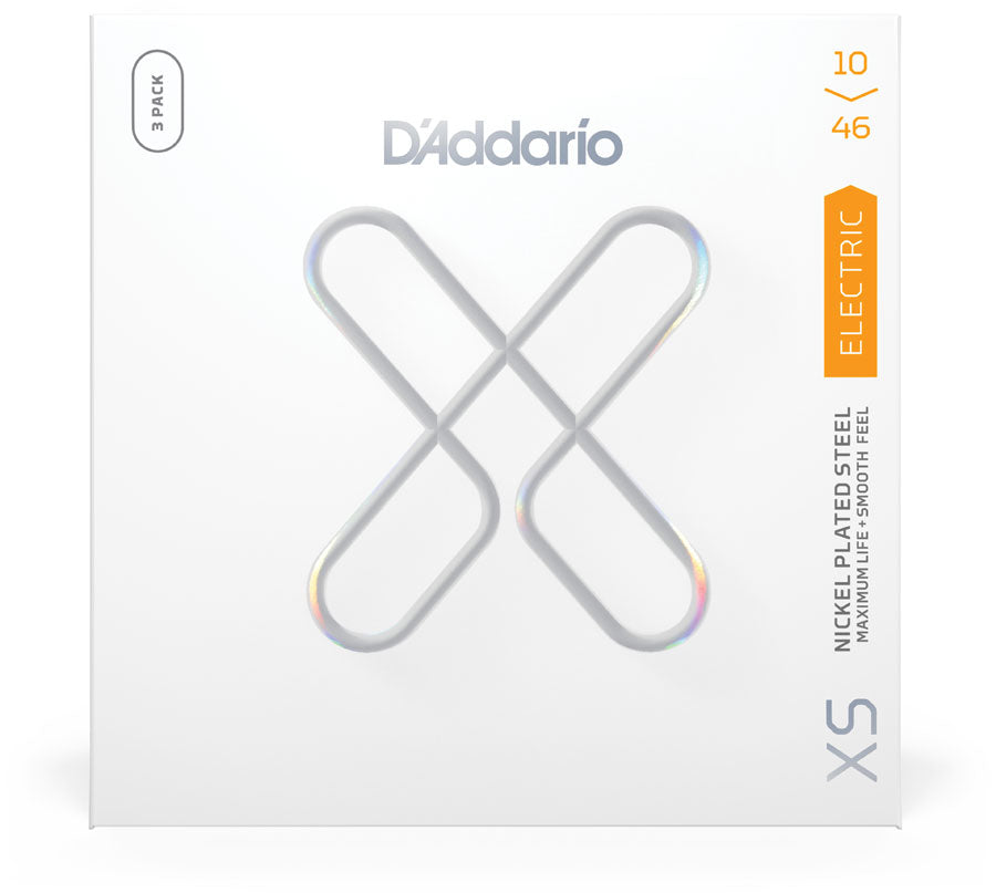 XSE1046-3P 10-46 leve normal XS revestido a níquel conjunto de 3