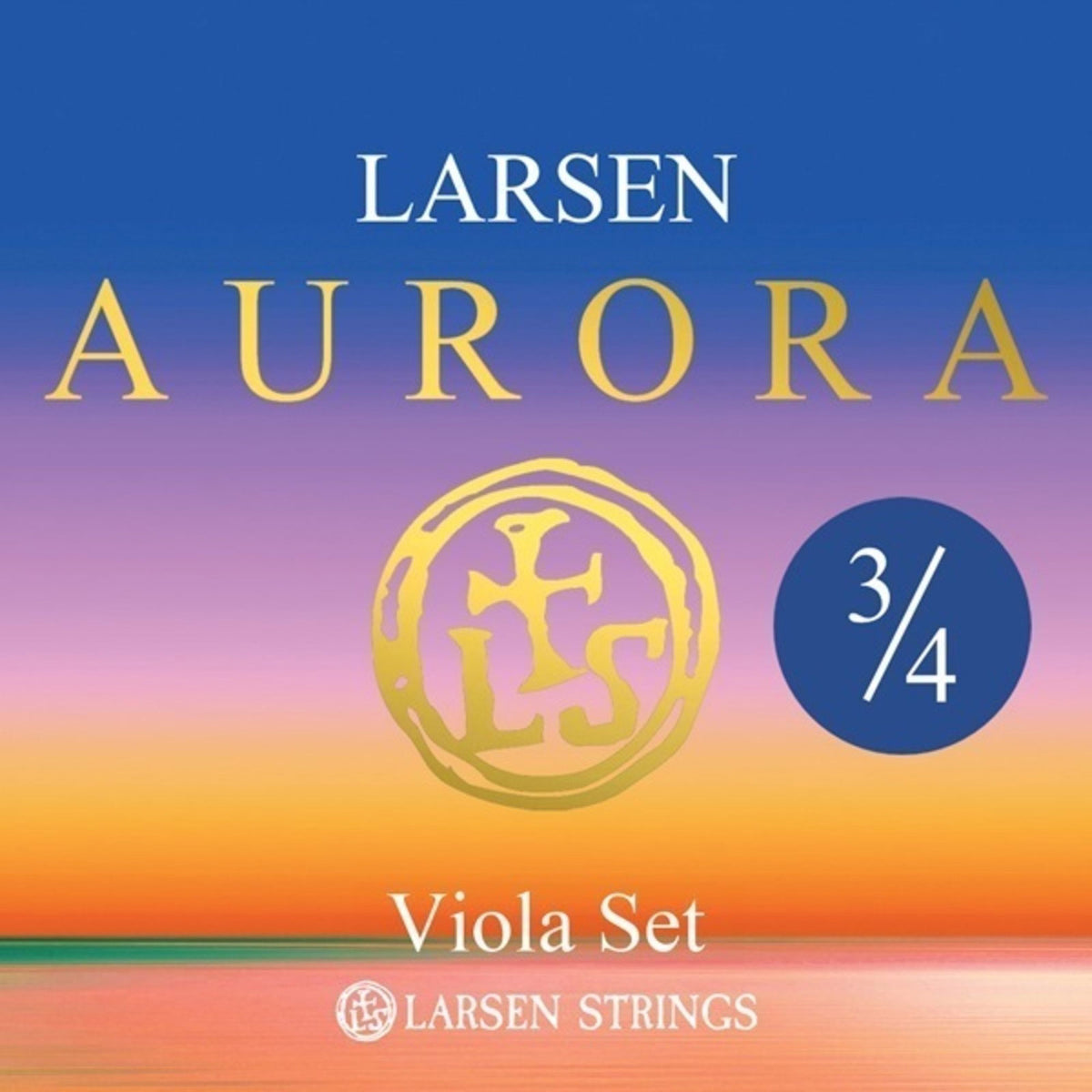 Larsen Strings Aurora 3/4 Set - Medium