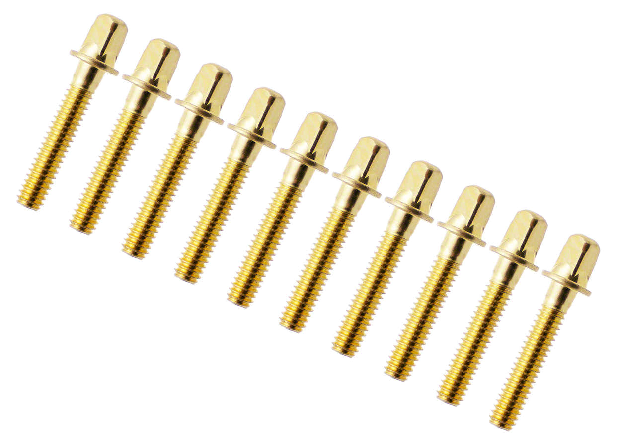 TRC-28-BR - 28MM TENSION ROD BRASS - 7/32" THREAD (X10)