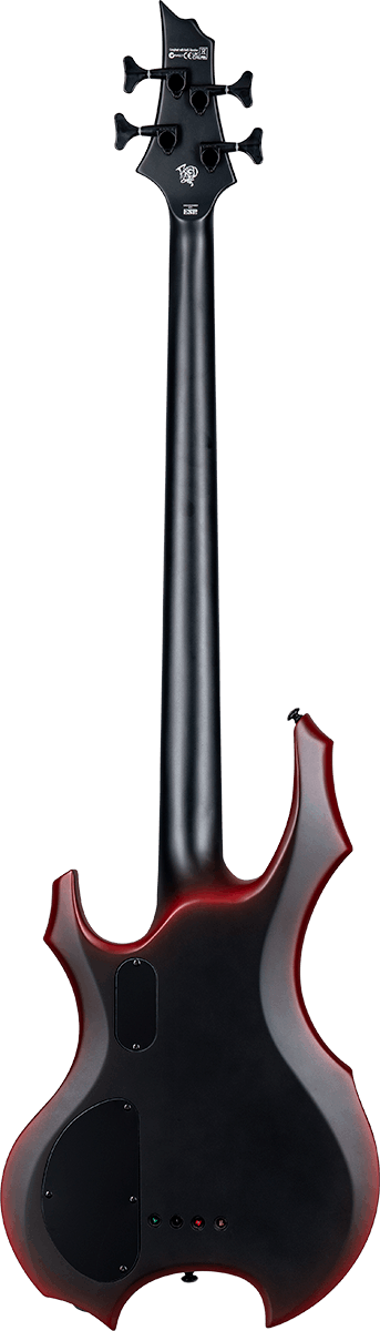 Fl-4 Fred Leclercq Preto Vermelho Burst Satinado
