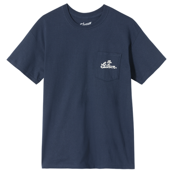 "L" T-shirt Premium Instruments azul-marinho