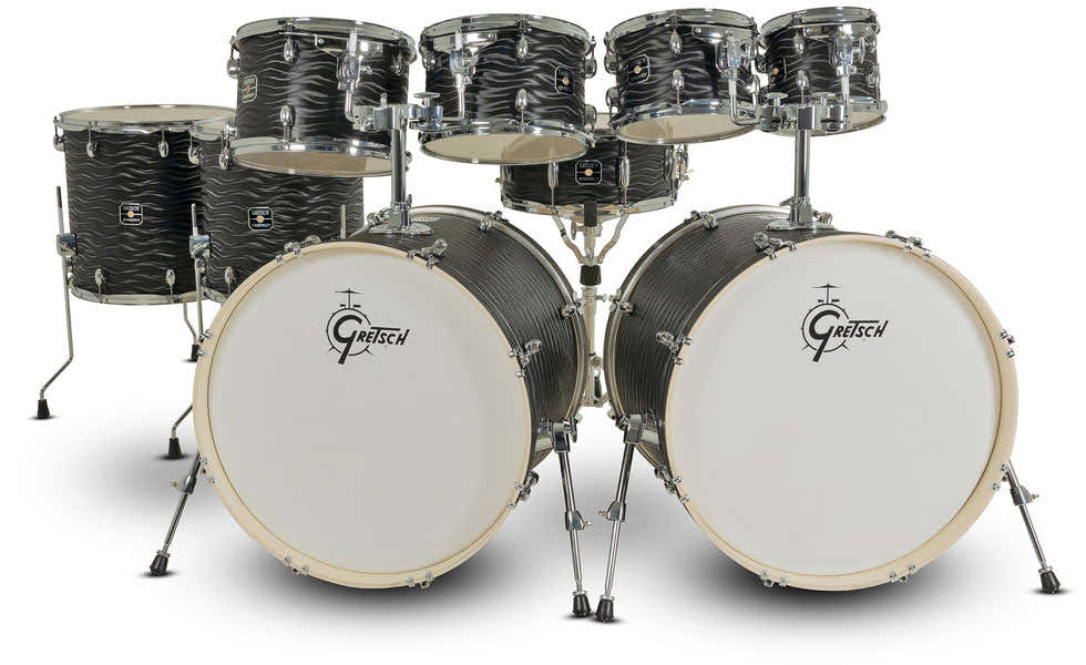 Conjunto de bateria Energy Black Fame