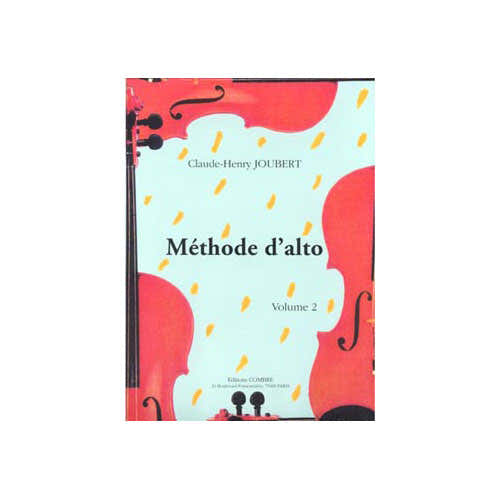 Joubert CLAUDE-henry - Methode D'alto Vol.2