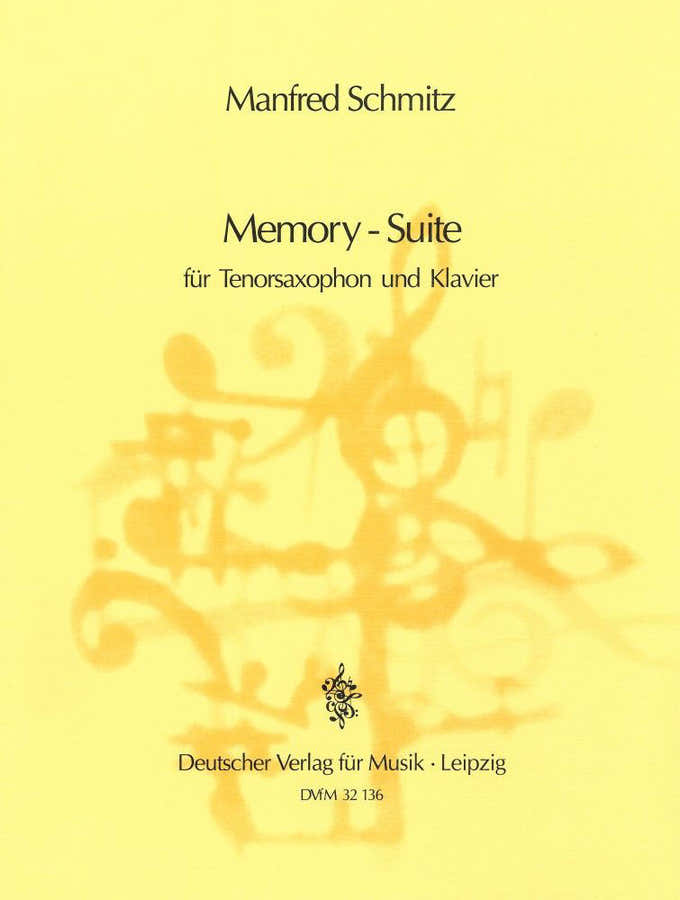 Schmitz Manfred - Memory-Suite - Saxofone e Piano